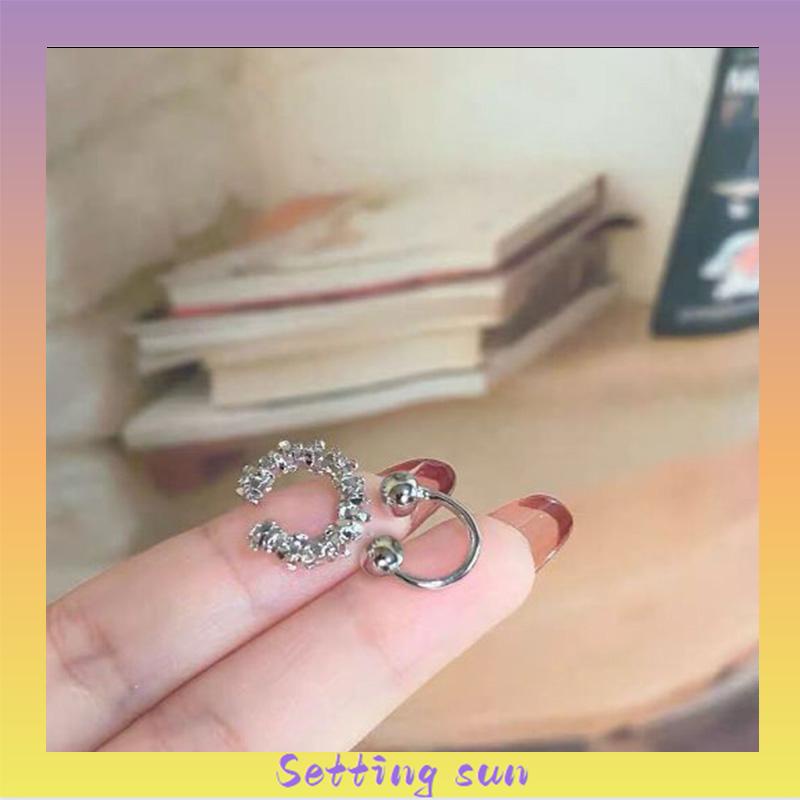 Anting Klip Tulang Rawan Telinga Tanpa Tindik Untuk Wanita TN