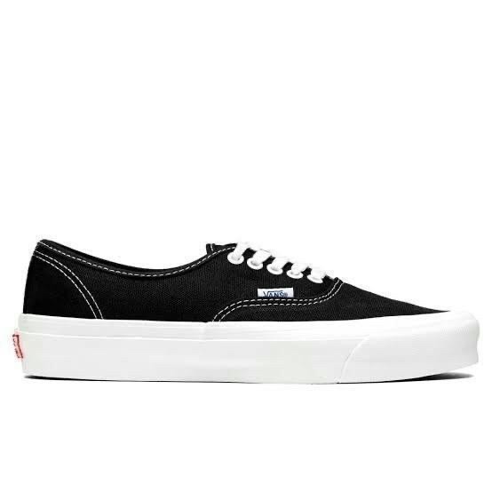 VANS Vault OG LX Authentic Black White Spring Summer 2020