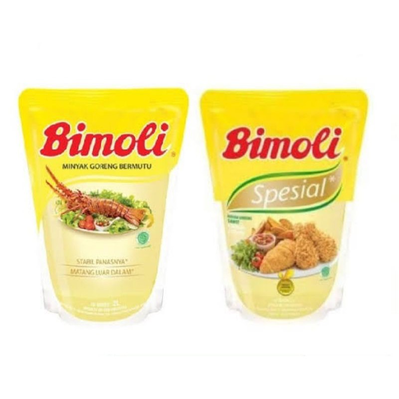 Jual Minyak Goreng Bimoli Classic Dan Spesial Refill 2 Liter Bks