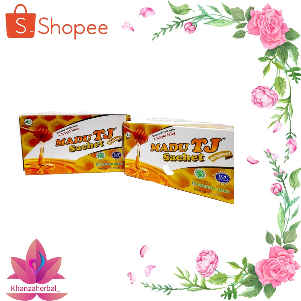 

Madu TJ Plus Royal Jelly sachet 20gr PerBox isi 12 sachet Original