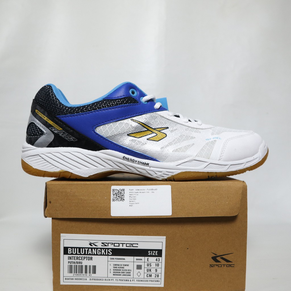 Spotec Interceptor Badminton Shoes Sepatu Badminton Unisex Original