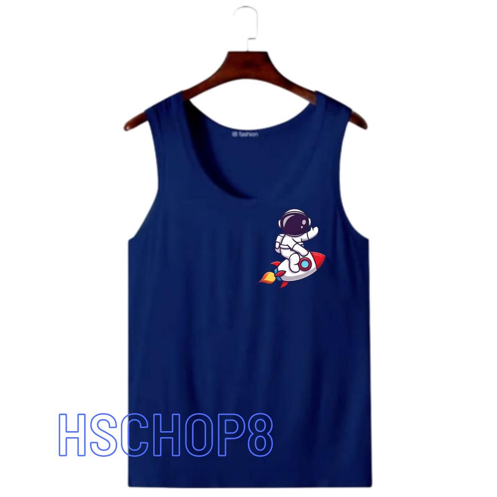 Singlet Anak baju kaos anak Logo ASTRONOT Unisex Ideal Usia 2-16th Singlet Anak Anak Pakaian Anak Unisex Cowo Cewe