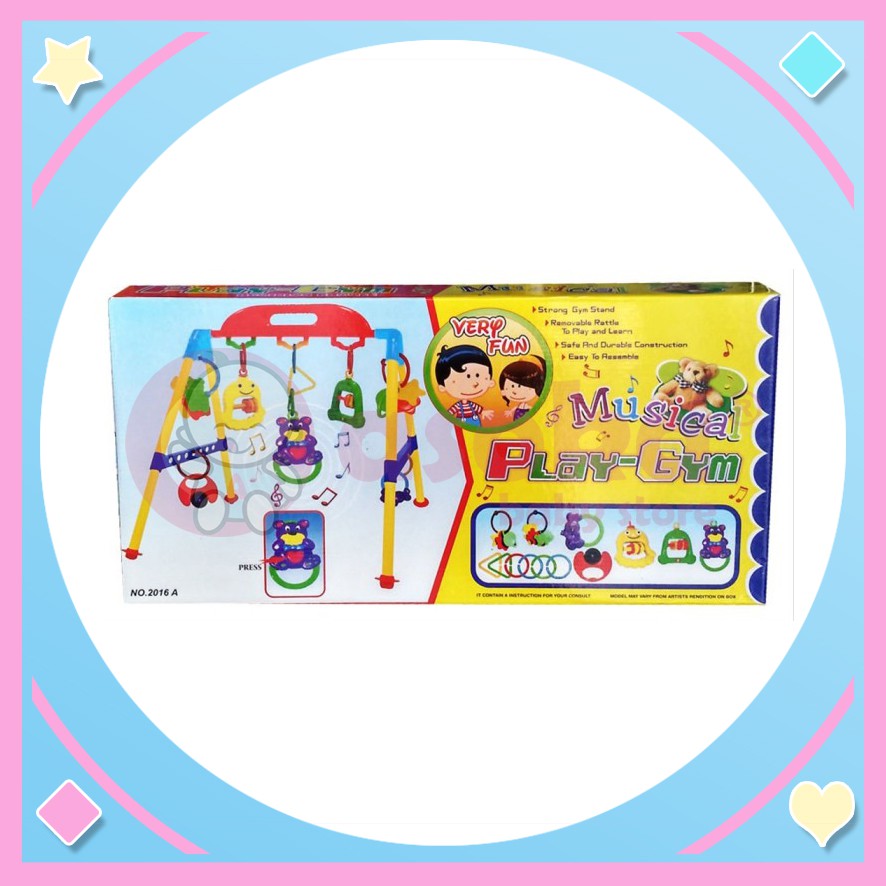 Mainan Baby Play Gym Set RB2016A Musical Baby ASOKA