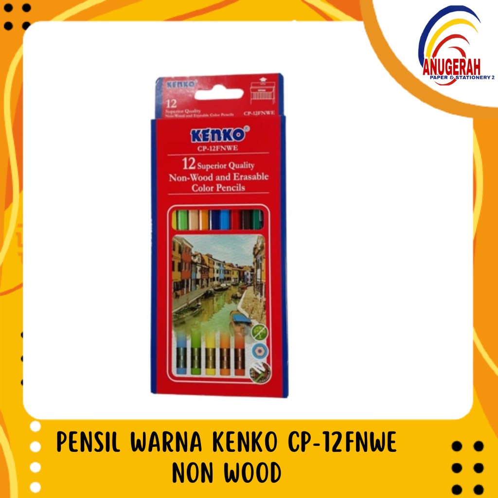 

PENSIL WARNA KENKO CP-12FNWE 12 WARNA (PCS)