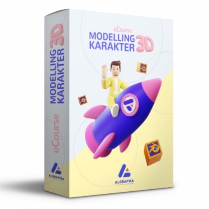 ALGRAFIKA - ECOURSE MODELLING KARAKTER 3D