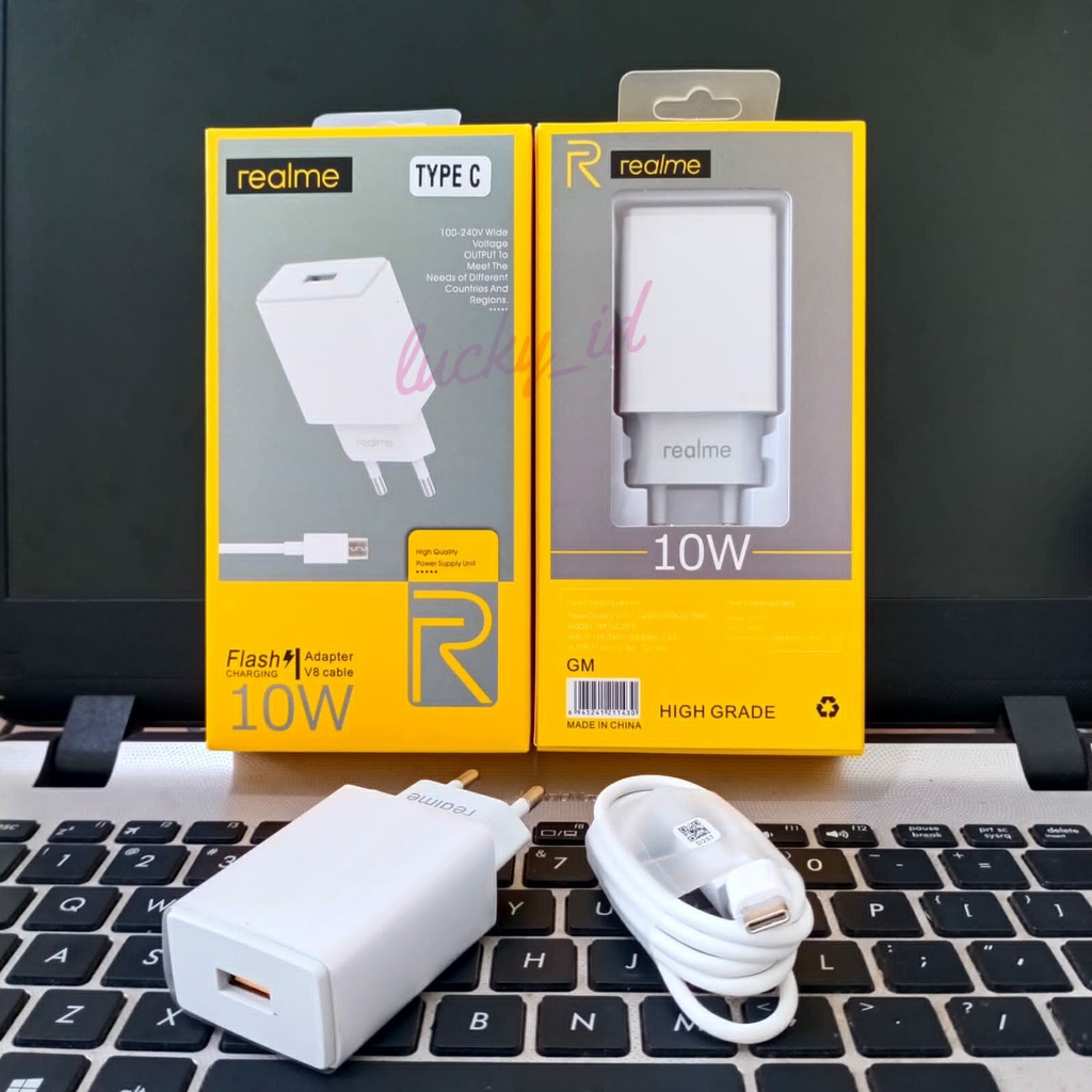 Charger Realme 10W Micro Dan Type C Fast Charging Original 100%