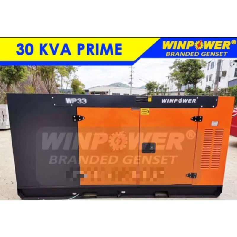 genset 30 kva silent merk winpower