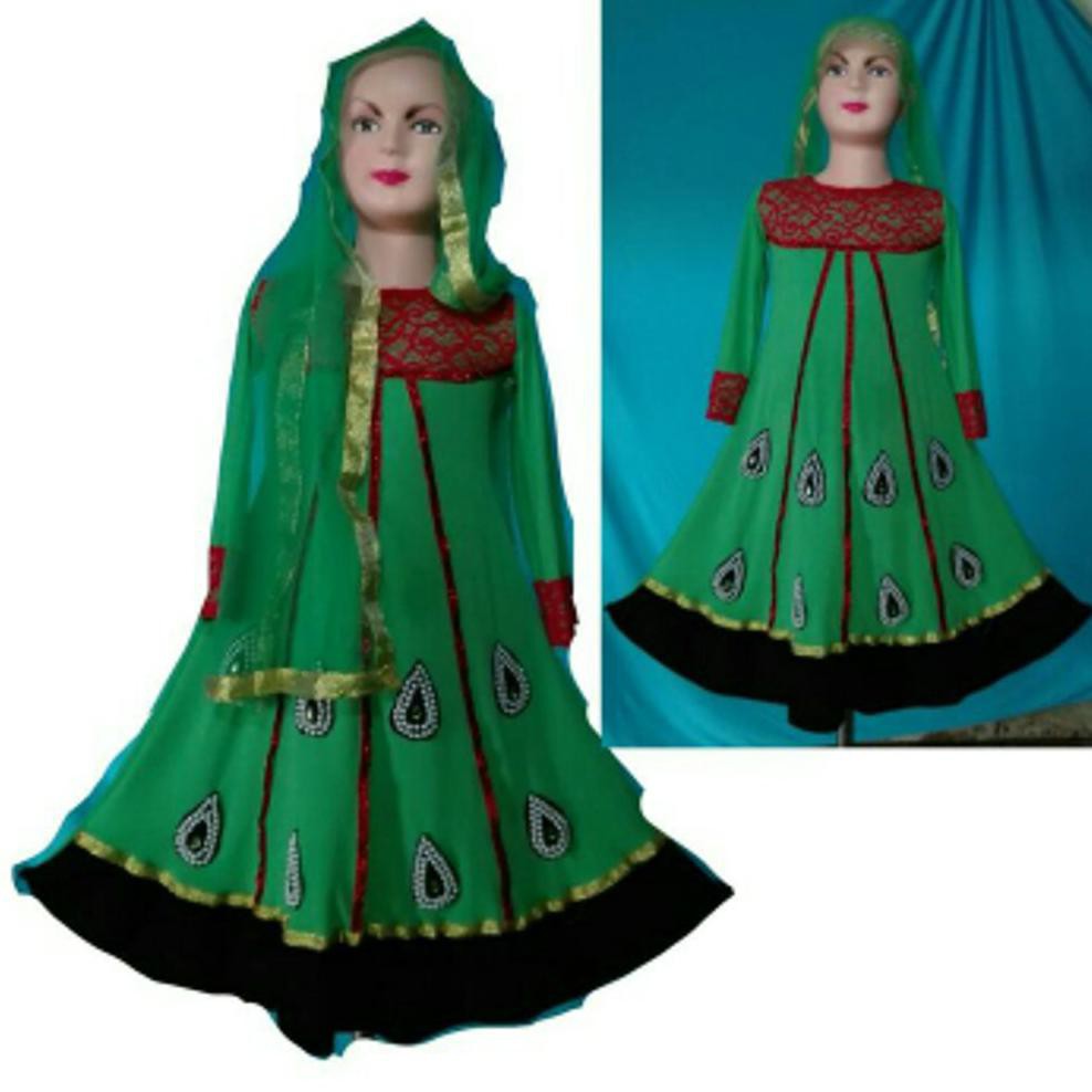 Hot Sale Baju India Anak & Baju Muslim Muslim Anak Perempuan & Gamis Anak Perempuan & Baju India