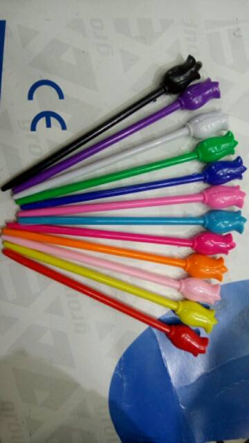 Tusuk Konde Tulip Akrilik 12 Warna Murah Meriah