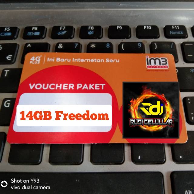 Voucher Data Indosat 14GB Freedom