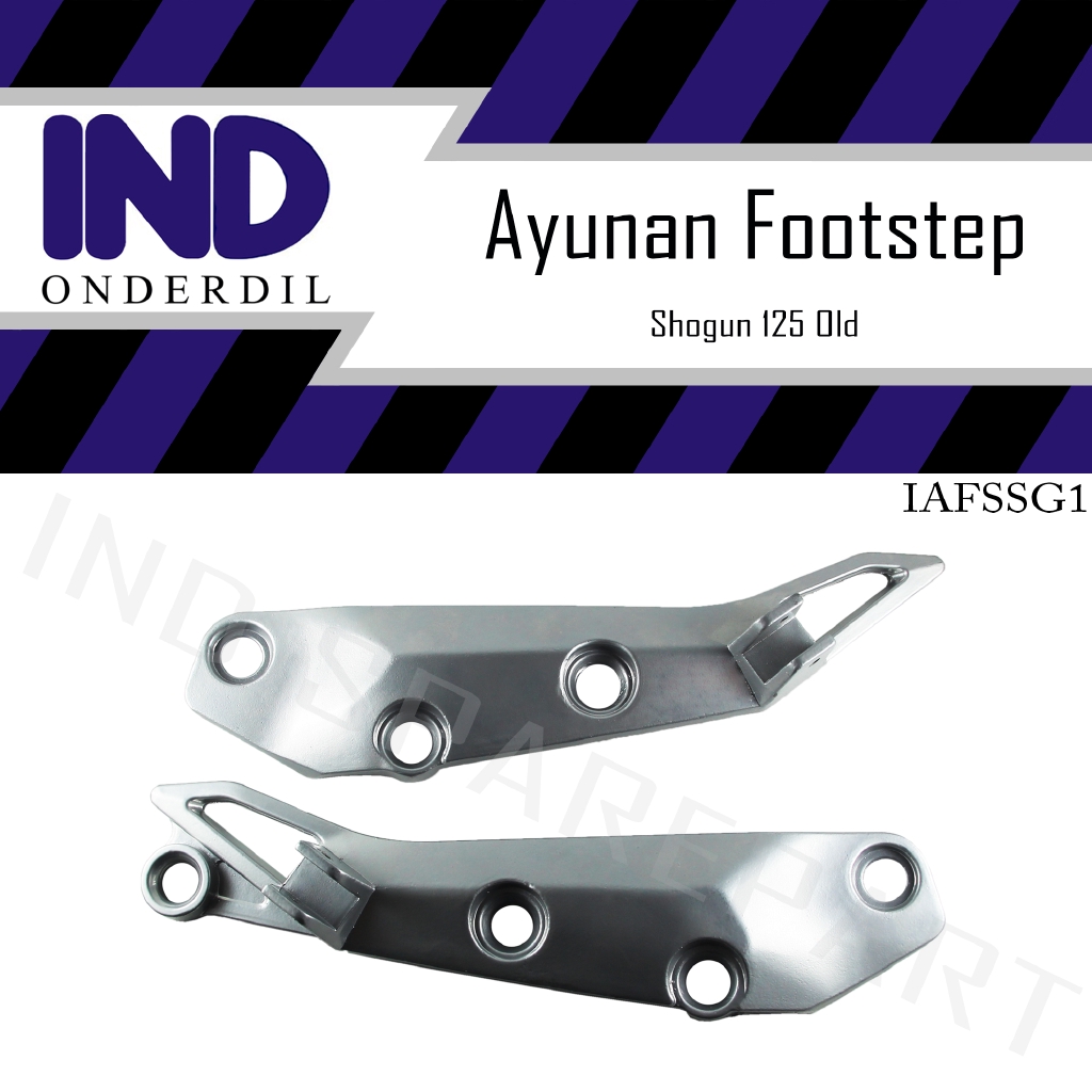 Dudukan-Ayunan-Pangkon-Bracket-Braket-Breket Footstep-Foot Step Belakang Suzuki Shogun 125 Old-Lama