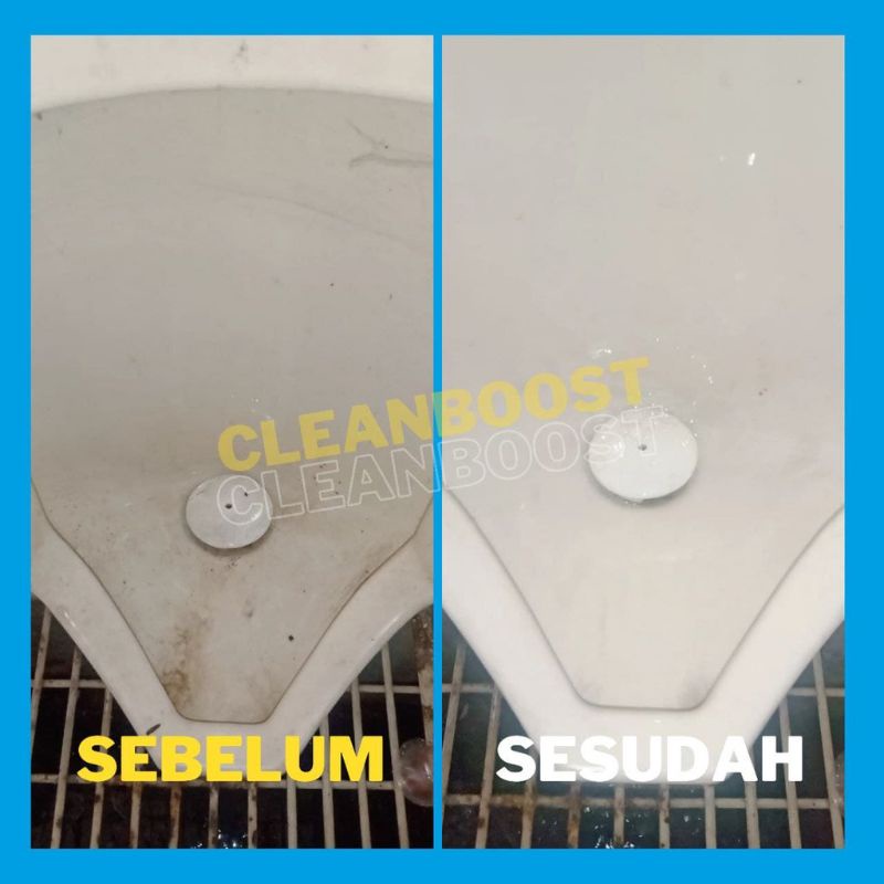 Clean Boost pembersih noda kerak keramik kamar mandi wc dapur kompor toilet membandel paling ampuh