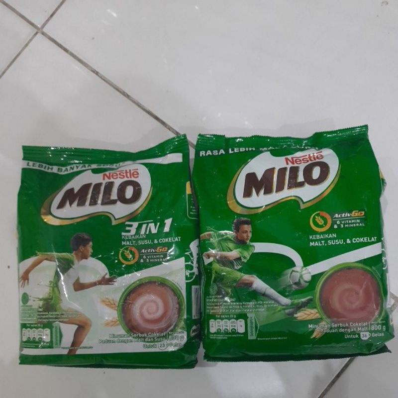 

Nestle Milo 3 in 1 / Active go 800gr