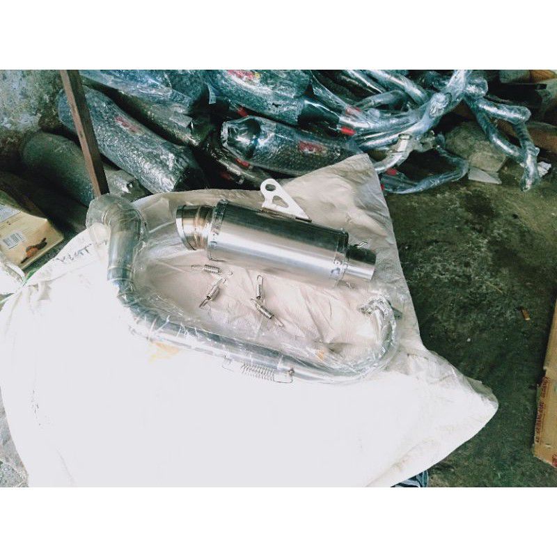 KNALPOT BEST3 POLOS KNALPOT POLIS BEST3 AEROX NMAX VARIO BEAT SCOPY DLL