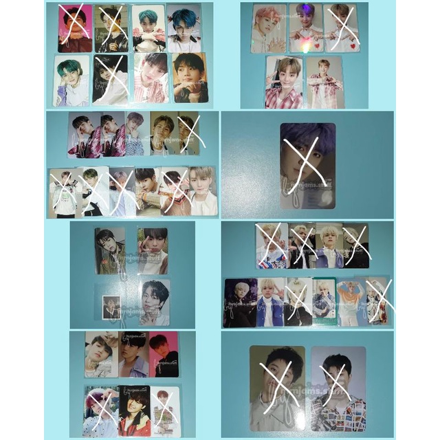 Treasure photocards Hyunsuk Jihoon Yoshi Jaehyuk Asahi Doyoung Jeongwoo Kempi Preman Migrain Dilan J