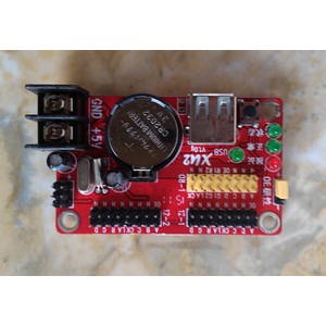 XU2 USB LED Controller Card, Running Text Double Color, LED controller