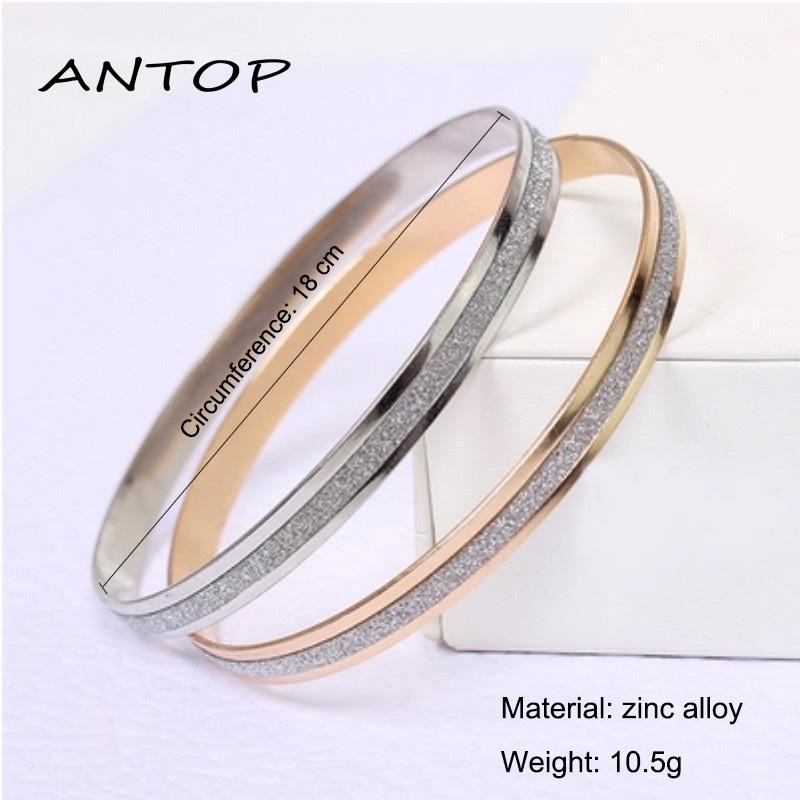 Gelang Tangan Model Bulat Ganda Simple Untuk Wanita