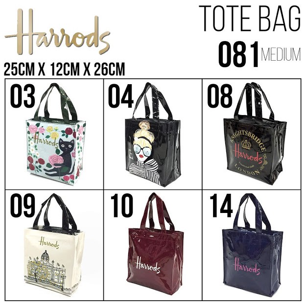 Tote Bags Remaja Harrods 081 Medium - Skoola