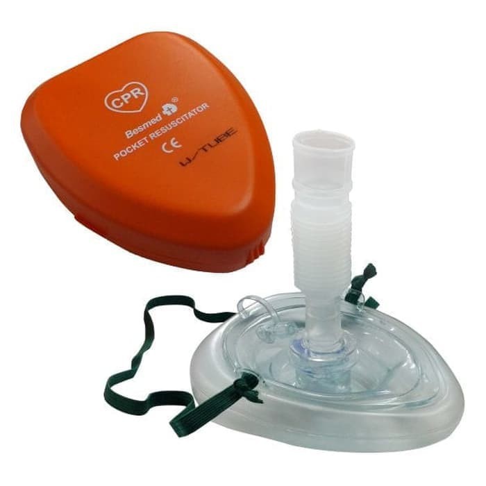 Besmed Masker CPR Pocket + Tube Resusitator OJ