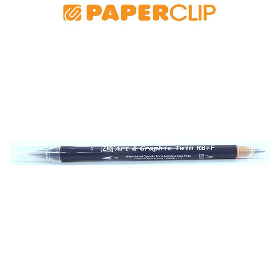 

PEN BRUSH ZIG KURETAKE ART & GRAPHIC TWIN RB+F TUT-95 070 OATMEAL