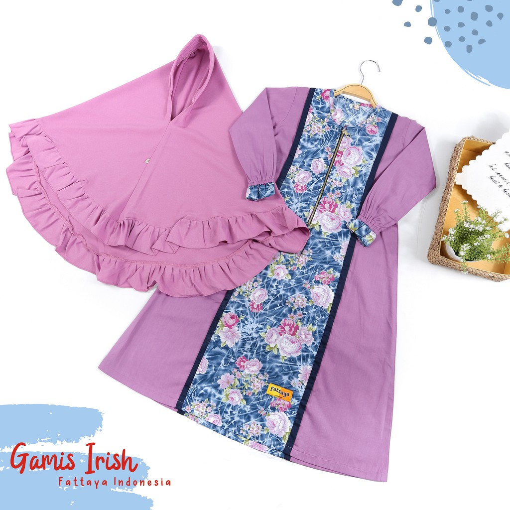 GAMIS ANAK FATTAYA COLLECTION INDONESIA KODE IRISH