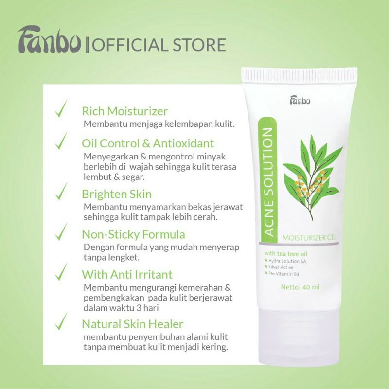 FANBO Acne Solution Moisturizer Gel