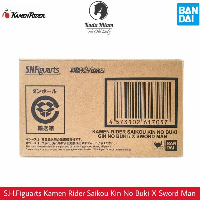 Bandai Shf Kamen Rider Saber Saikou Gin Kin No Buki X Sword Man