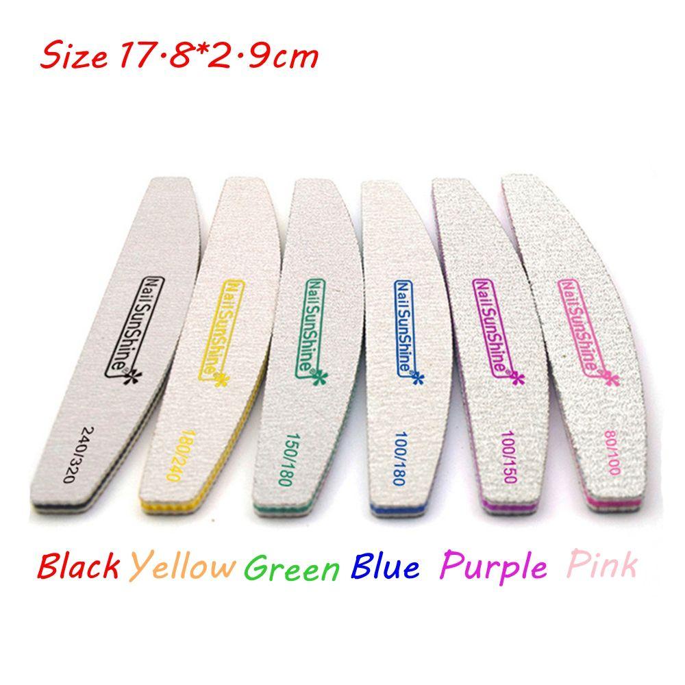 Solighter Nail Files Washable Pedicure Alat Kecantikan Manicure