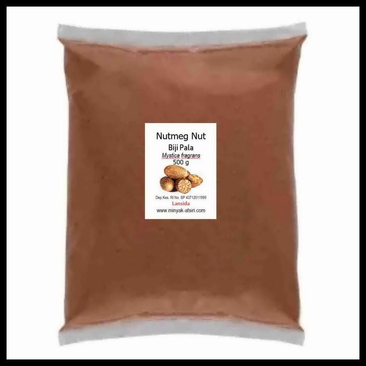 

Bubuk Pala 500 G Nutmeg Nut Powder Simplisia Serbuk Biji Kering