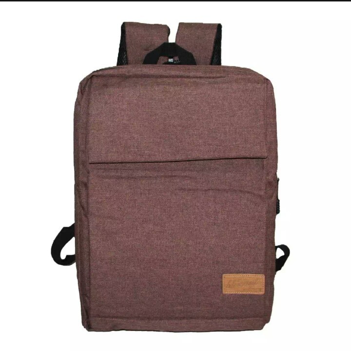 Polo wisdom tas ransel pria dan wanita tas laptop pria tas fashion pria original - coffe