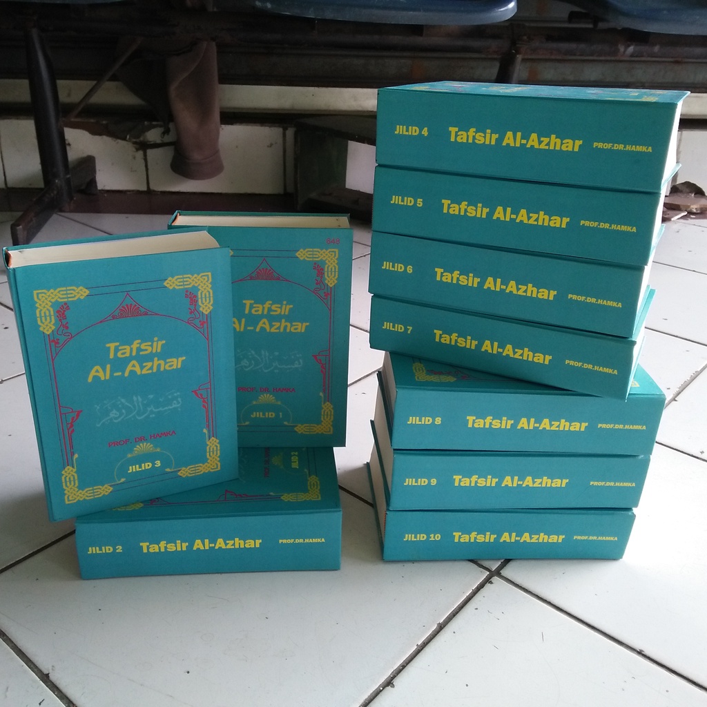 PAKET MURAH 10 BUKU TAFSIR AL AZHAR HARD COVER - PROF DR BUYA HAMKA [ORIGINAL]