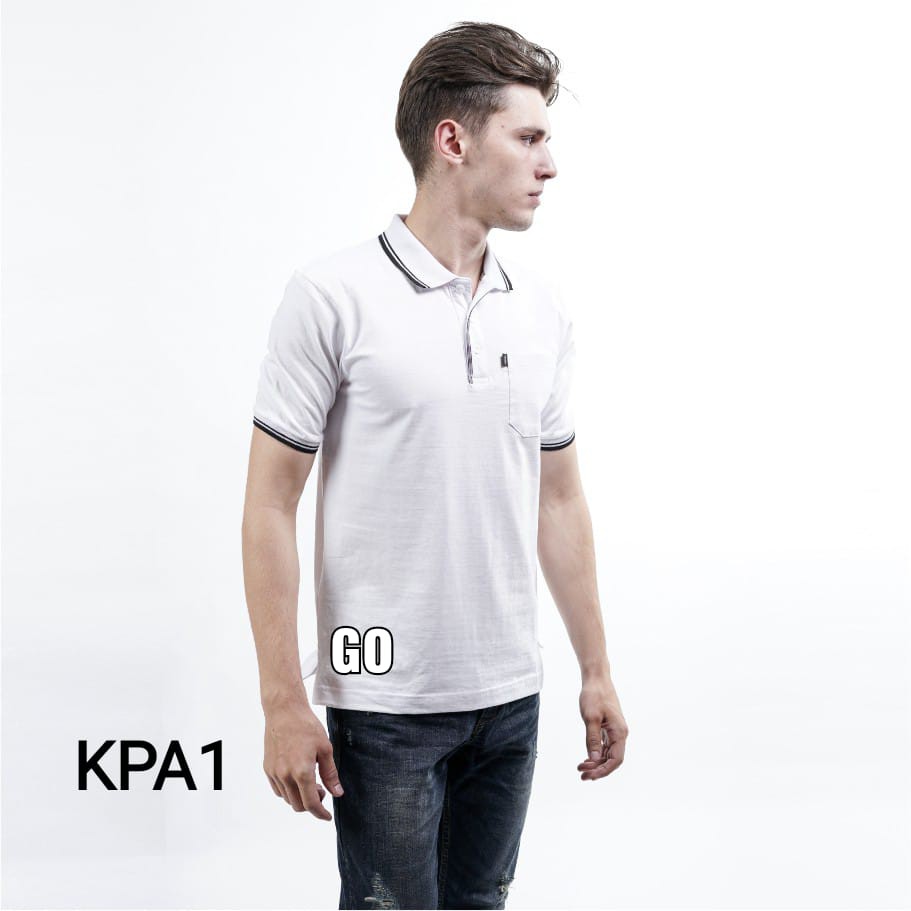 BB KPA1 CRESSIDA KAOS POLO T-Shirt Cowok Pakaian Pria Lengan Pendek Baru