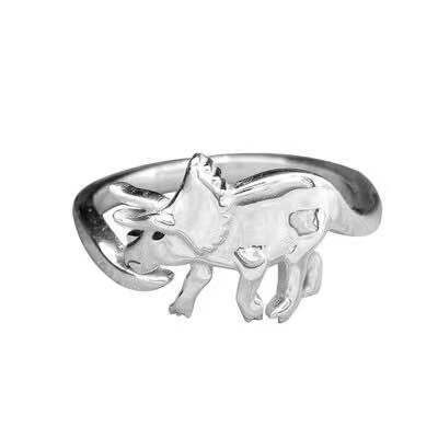 Cincin Bentuk Dinosaurus stegosaurus Untuk Wanita