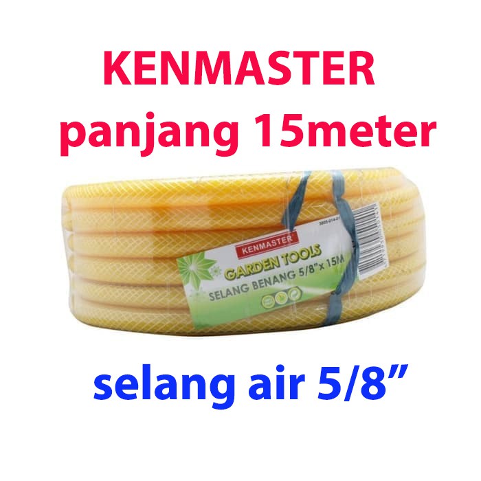 Kenmaster Selang Air Benang 5/8 panjang 15 meter