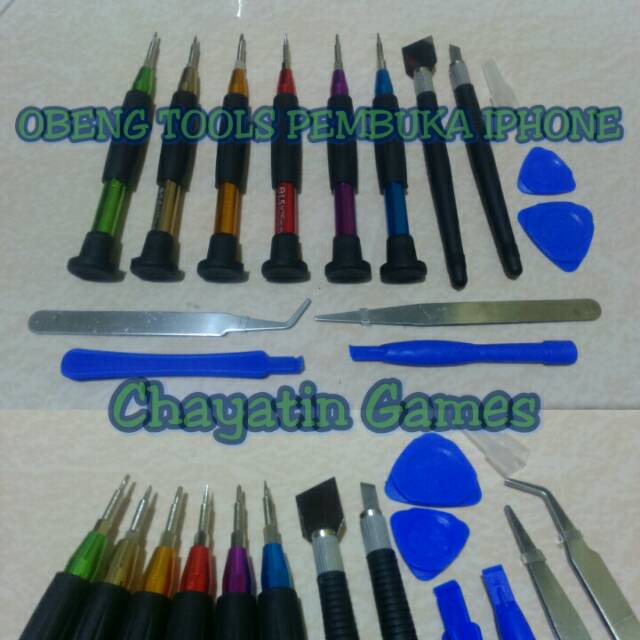 OBENG TOOLS SET PEMBUKA IPHONE / HP / PONSEL