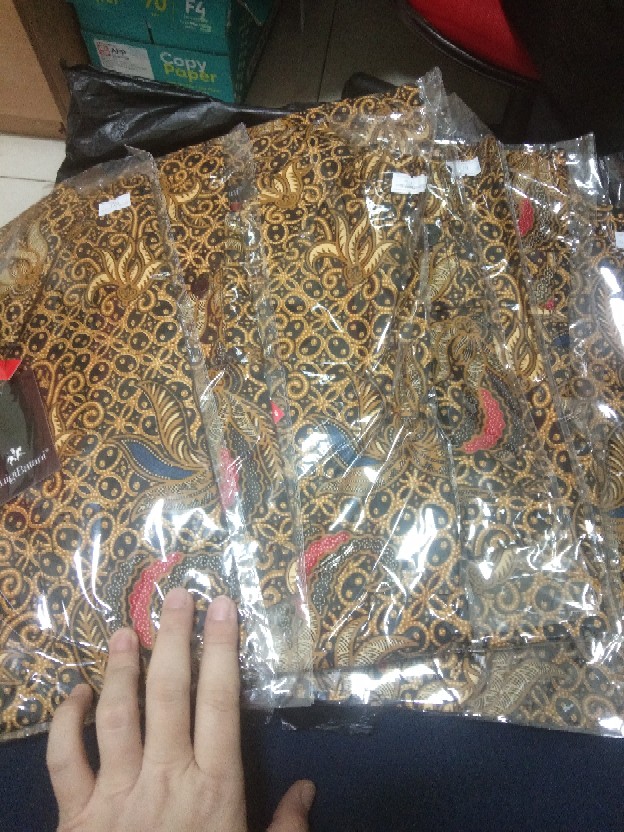 Kemeja Batik Pria Slim Fit Lengan Panjang Original Colindion Fashion Pria Batik Cbl1089