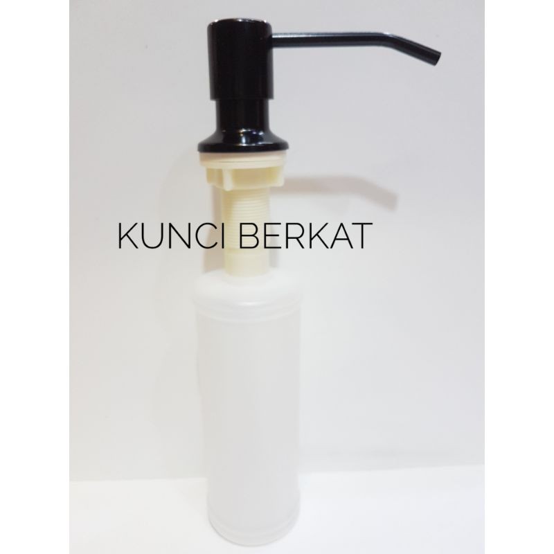 Hand soap kitchen sink black/Tempat sabun cair hitam