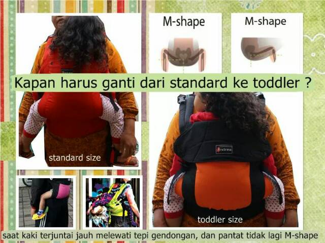 Andrea Baby Carrier  SSC - Gendongan bayi SSC Andrea Standard-babycarrier/ baby carier