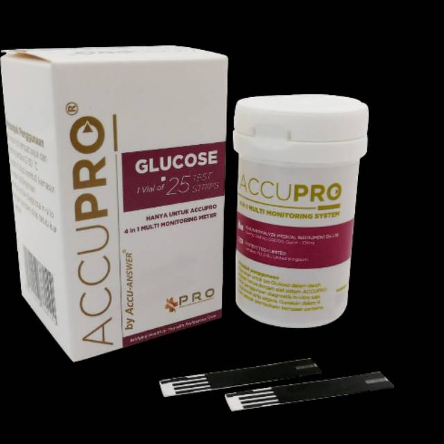 Strip Glukosa/gula accupro