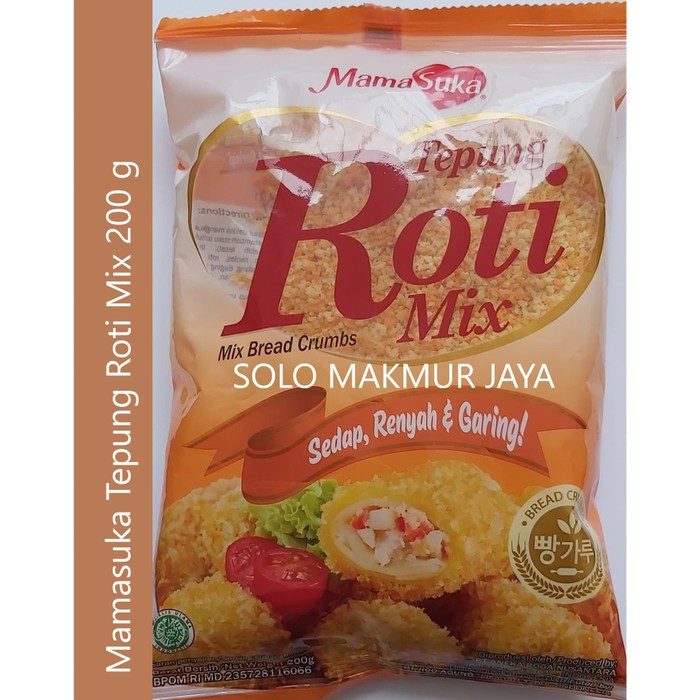 

[MAREM] MAMASUKA TEPUNG ROTI MIX 200 G