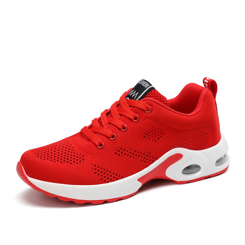 [COD] Sepatu Sneakers Wanita Import - Sepatu Fashion wanita Kualitas Super Premium 202 - RED