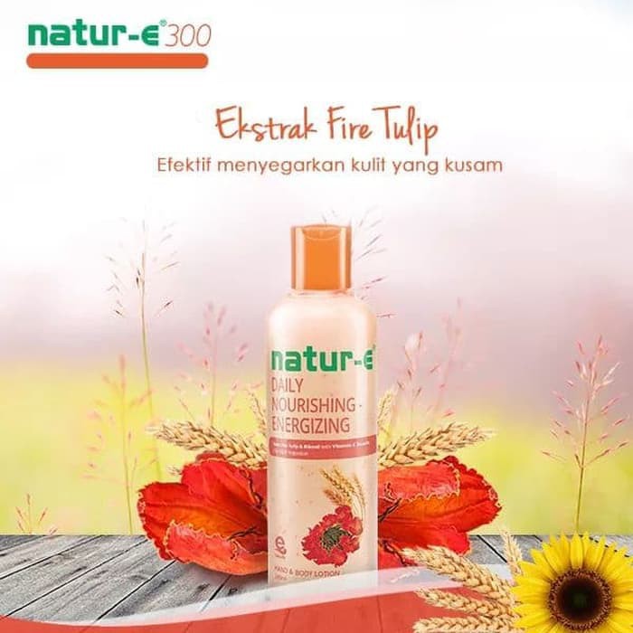 NATUR-E DAILY HAND &amp; BODY LOTION NOURISHING ENERGIZING