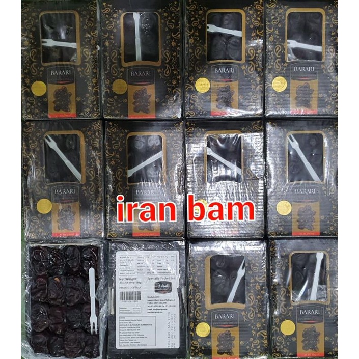 

Kurma Barari Iran Bam 12x600gram