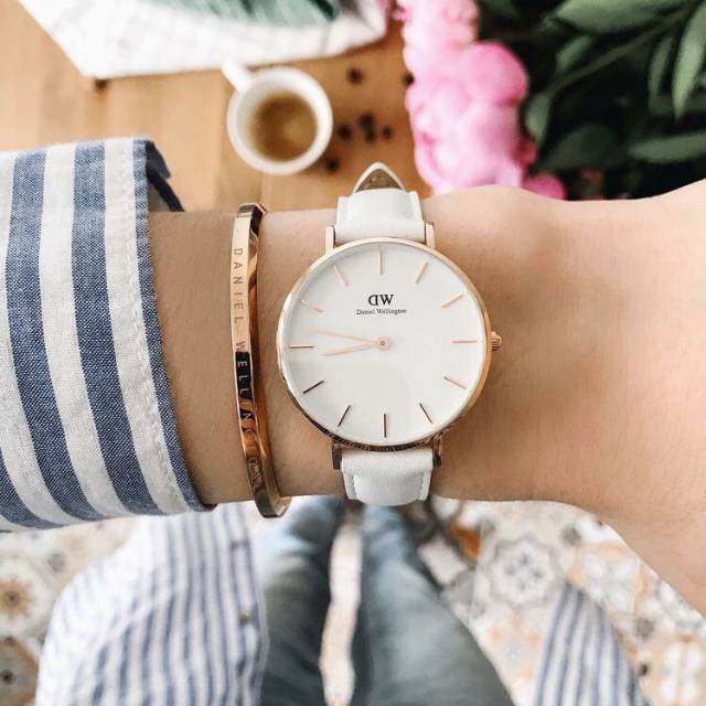 Jam DW original + gelang