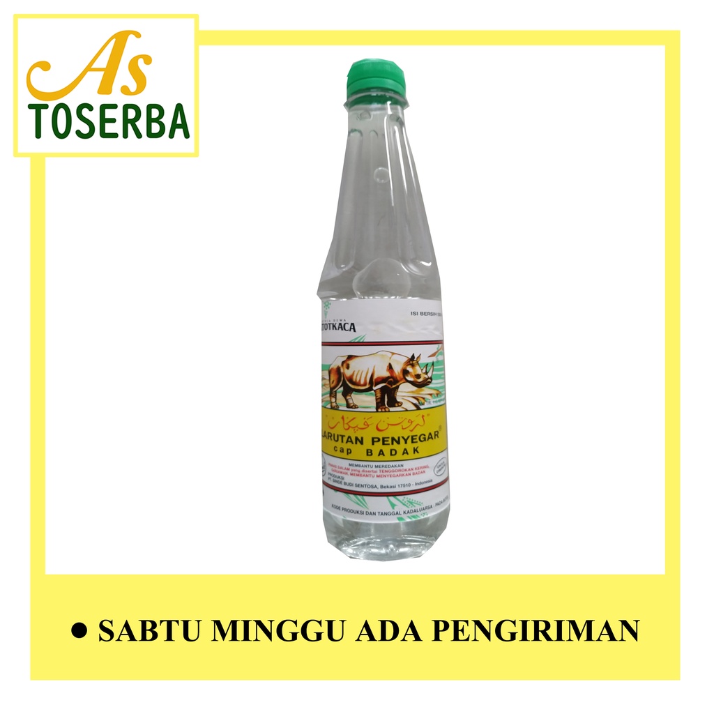 

Larutan Penyegar Cap Badak Botol 500ml