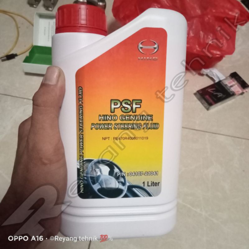Minyak Power Steering Fluit 1 Liter PSF Hino Genuine