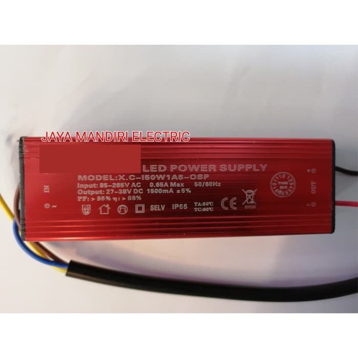 led power supply lampu sorot 50w 50watt 50 WATT / driver
