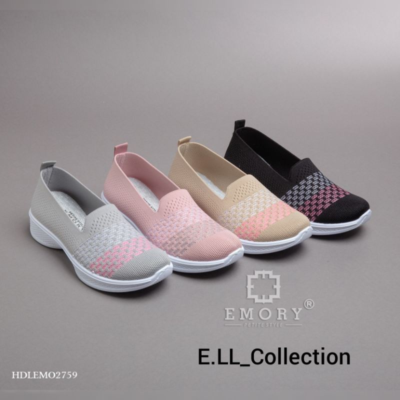 {XTRA ONGKIR} HDLEMO2759 Emory Flexknit Flats Flatshoes