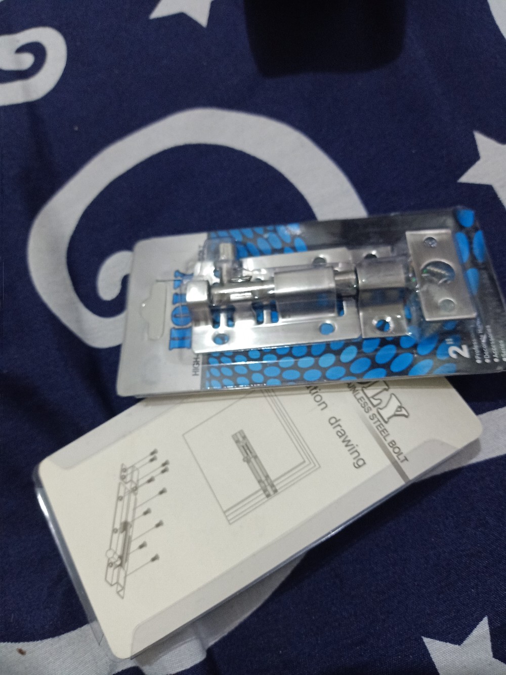 Hl Grendel Stainless Steel 2 Inch 5cm / Grendel Jendela / Selot Slot Pintu