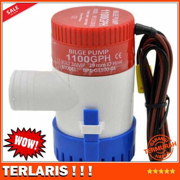 Pompa Air Submersible Water Bilge Pump 12v Mkbp G1100 12 Shopee Indonesia